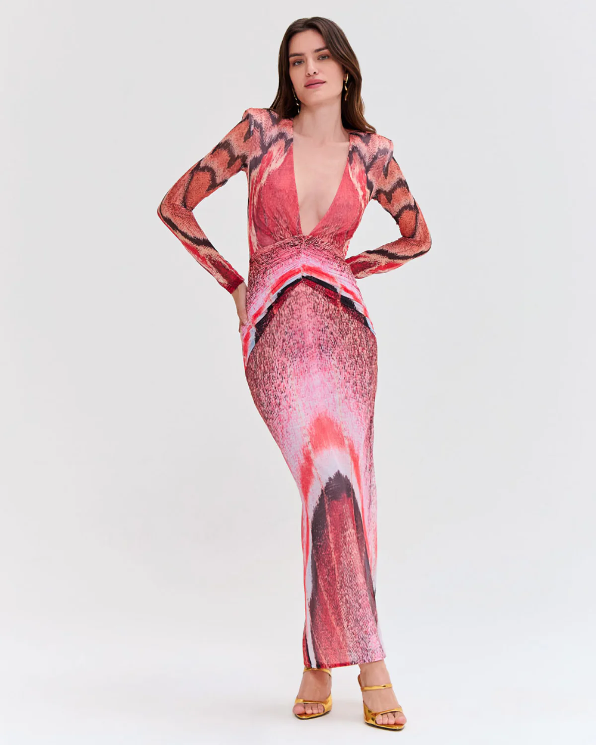 Papillon Tulle Long Dress