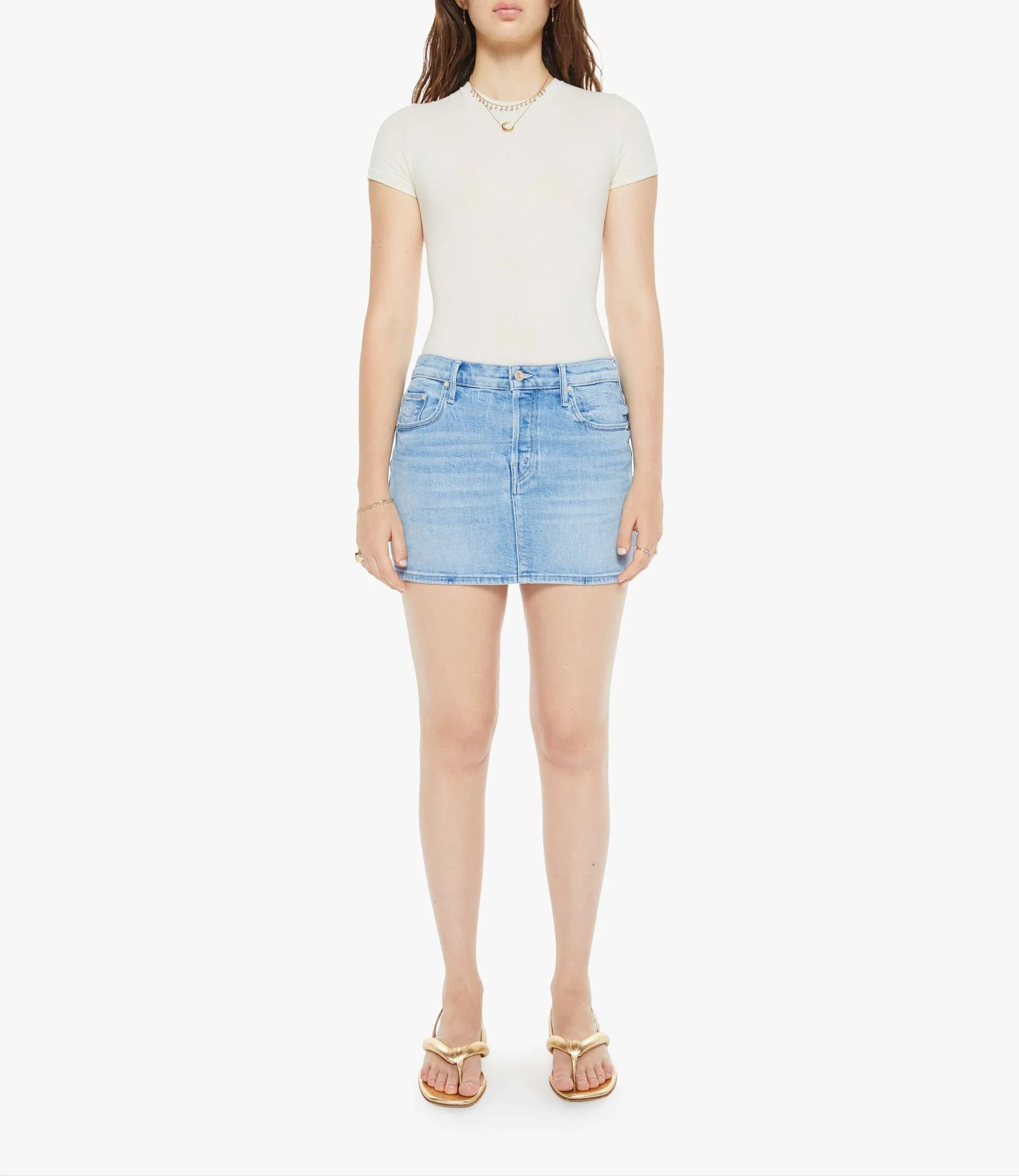 The Vagabond Mini Skirt - Tune In Tune Out