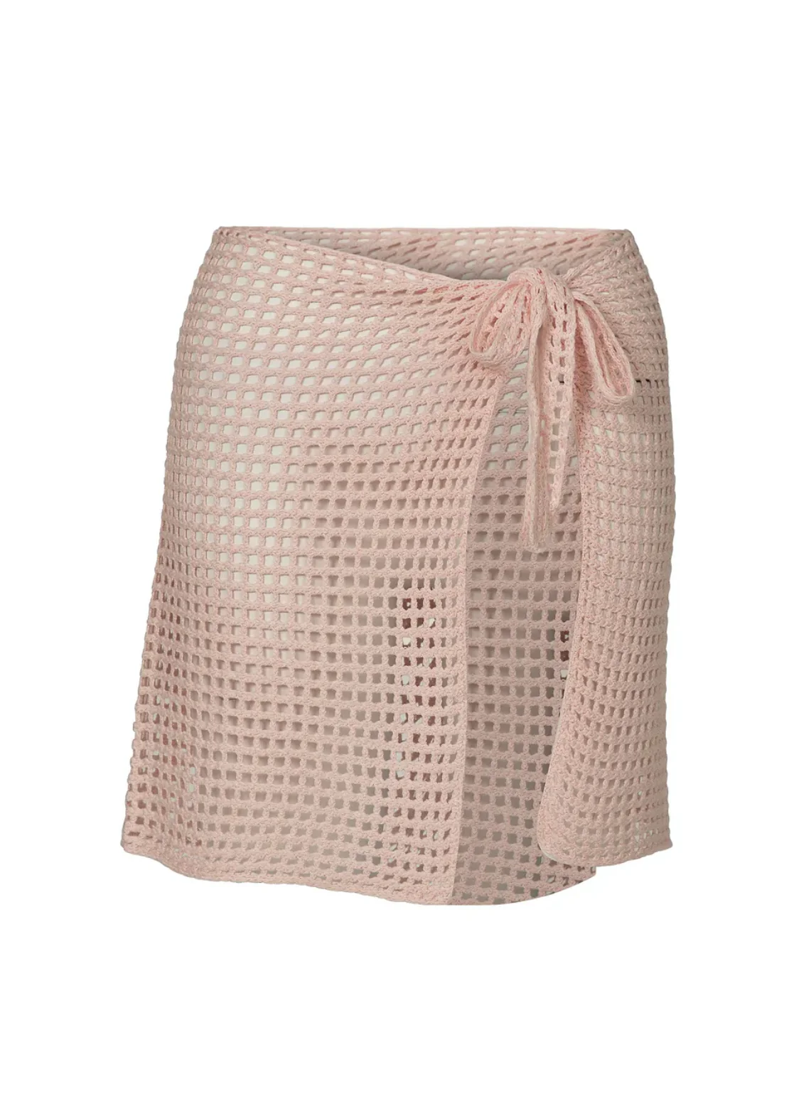 Mini Net Sarong - Peach