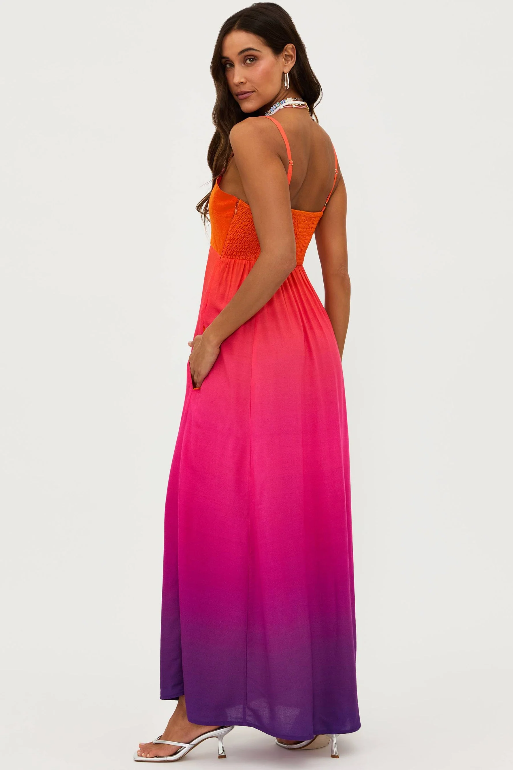 Rianne Dress - Coral Bay Sunset