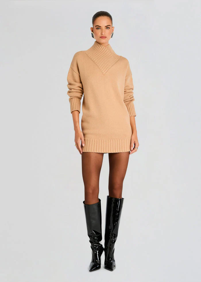 Dessa Chunky Knit Sweater Dress