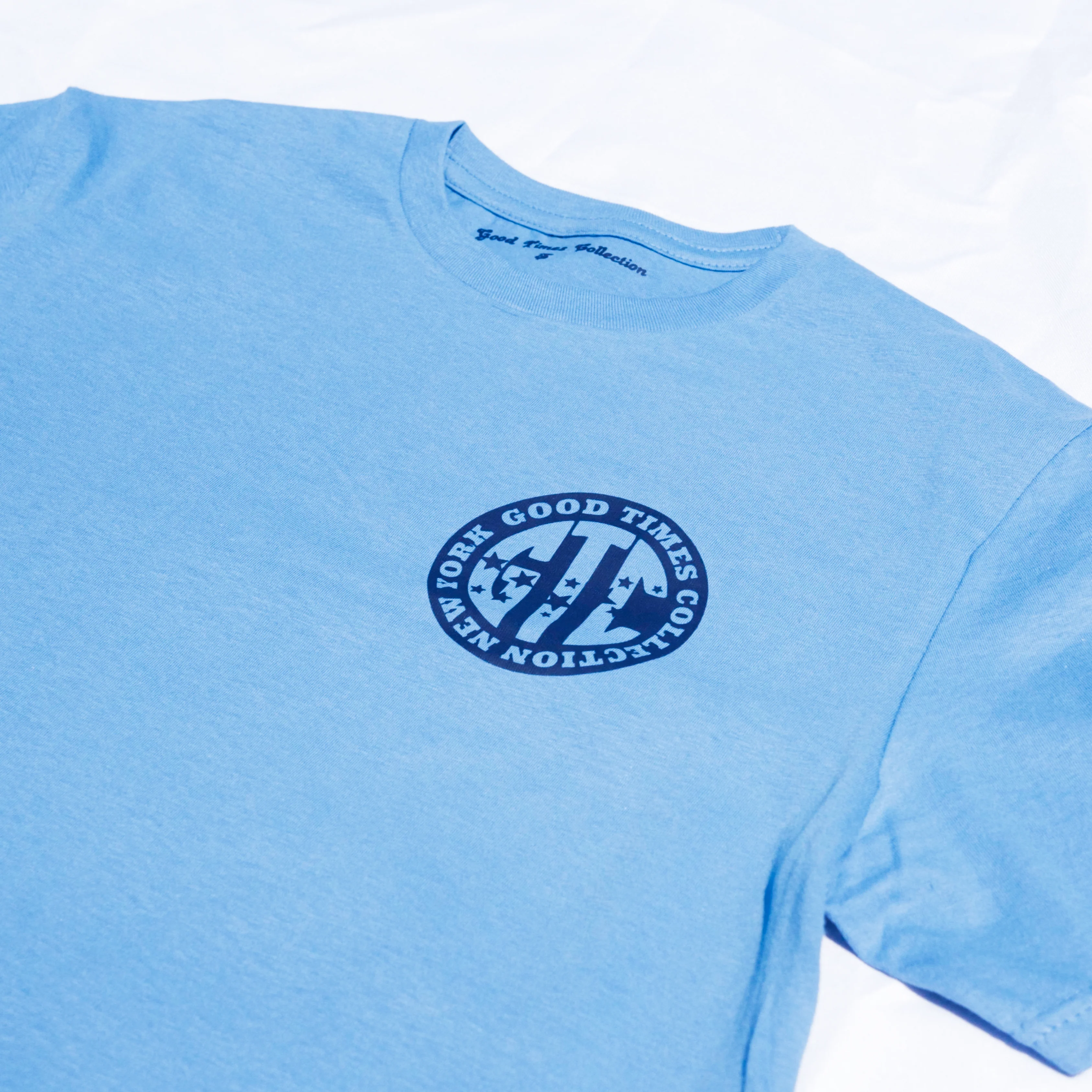 Fractured Angel Tee (Cerulean)