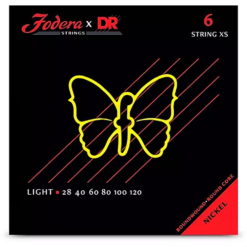 Fodera Guitars Nickel Extra Short Scale 6 String Bass Set 28 - 120