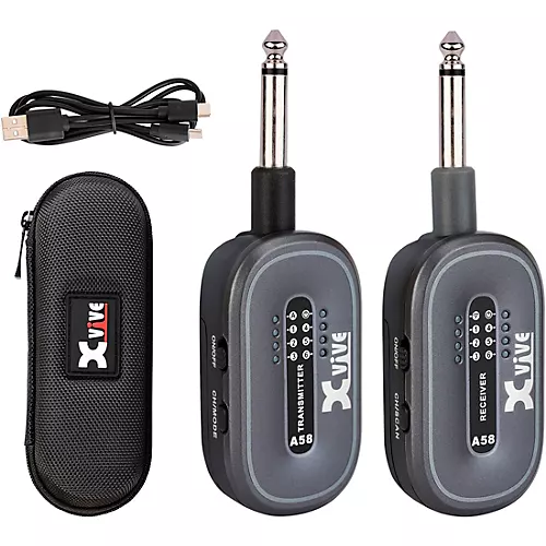 Xvive A58 Wireless Guitar System Black