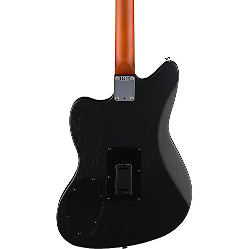 Fender Acoustasonic Standard Jazzmaster Acoustic-Electric Guitar Black