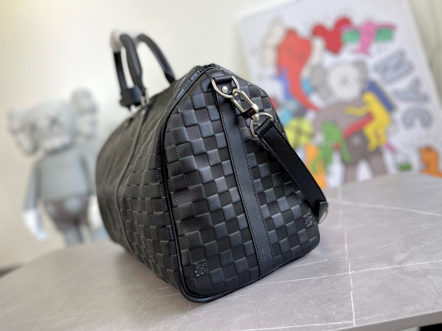 Louis Vuitton N41145 KEEPALL BANDOULIÈRE 45 Travel Bag - FrasersFashion