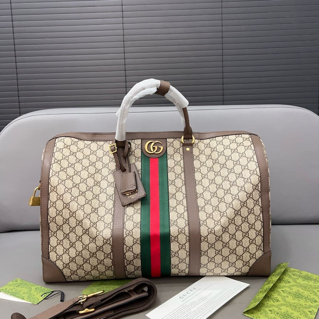 GUCCI SAVOY LARGE DUFFLE BAG - FrasersFashion