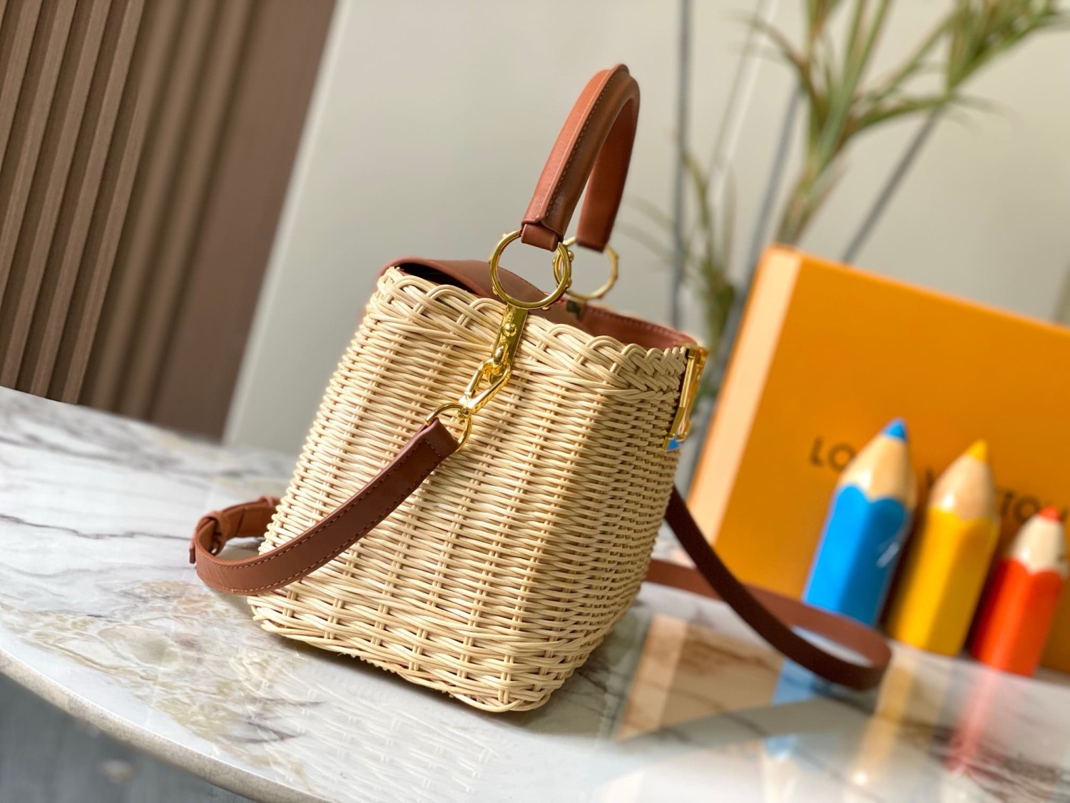 Louis Vuitton M11617 Capucines BB - FrasersFashion