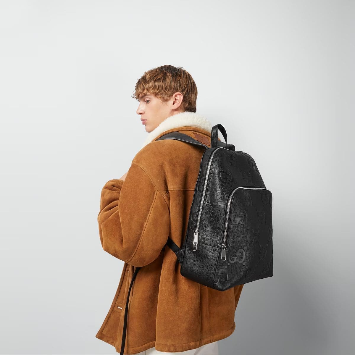 GUCCI LARGE JUMBO GG BACKPACK - FrasersFashion