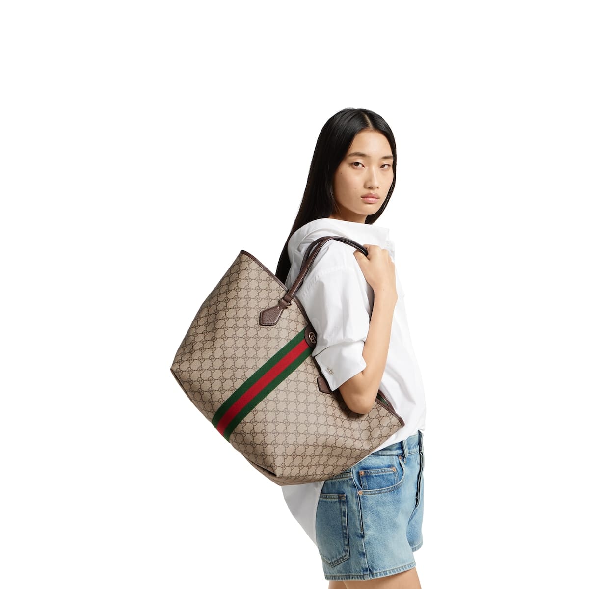 Gucci Ophidia large tote bag - FrasersFashion