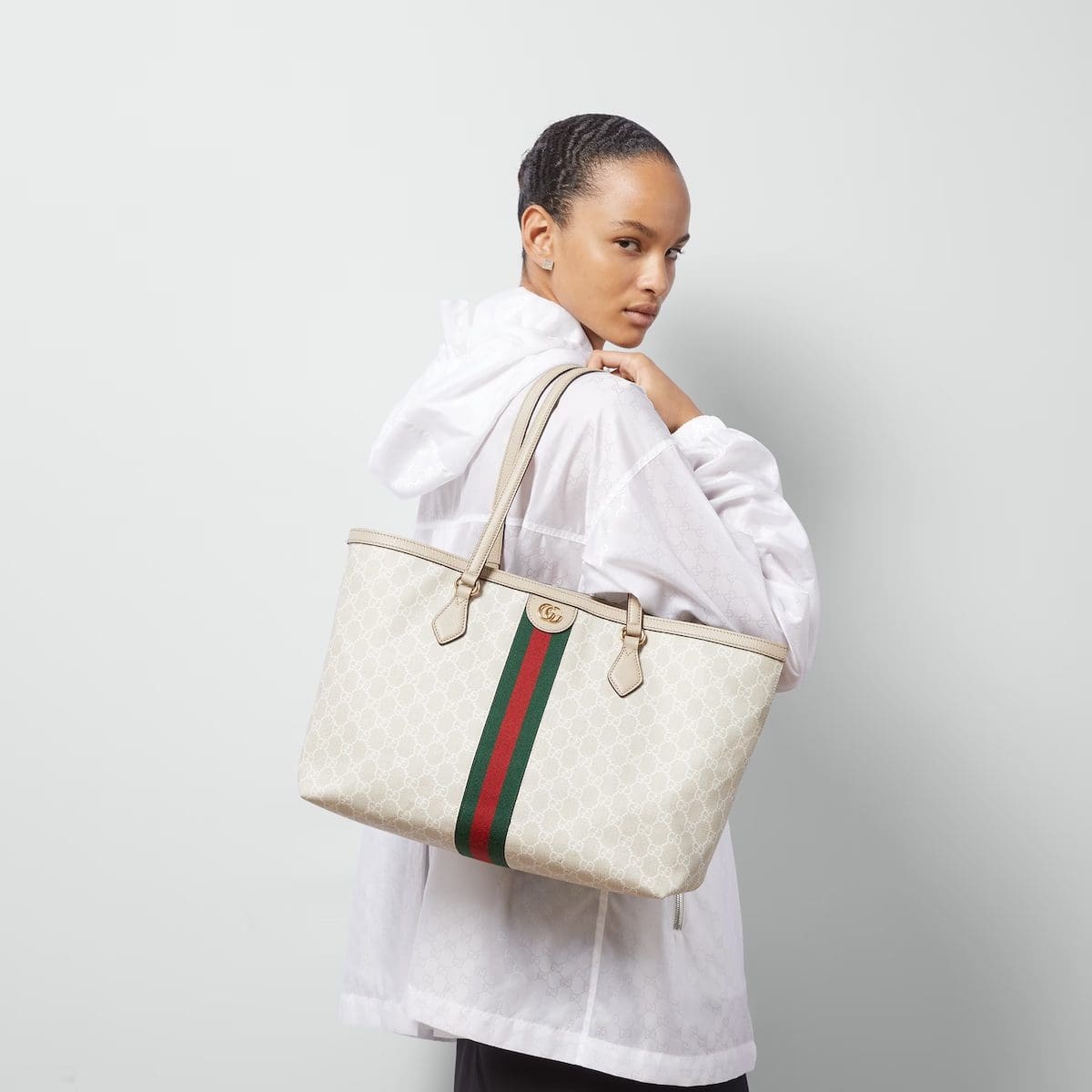 GUCCI OPHIDIA MEDIUM TOTE BAG - FrasersFashion