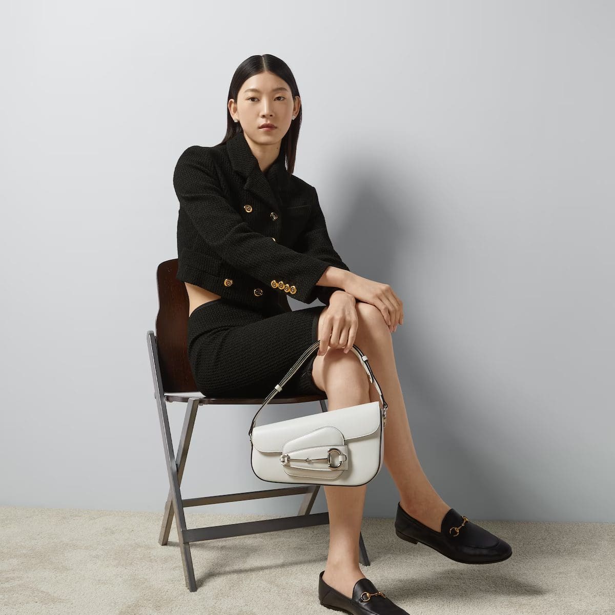 GUCCI HORSEBIT 1955 SMALL SHOULDER BAG - FrasersFashion