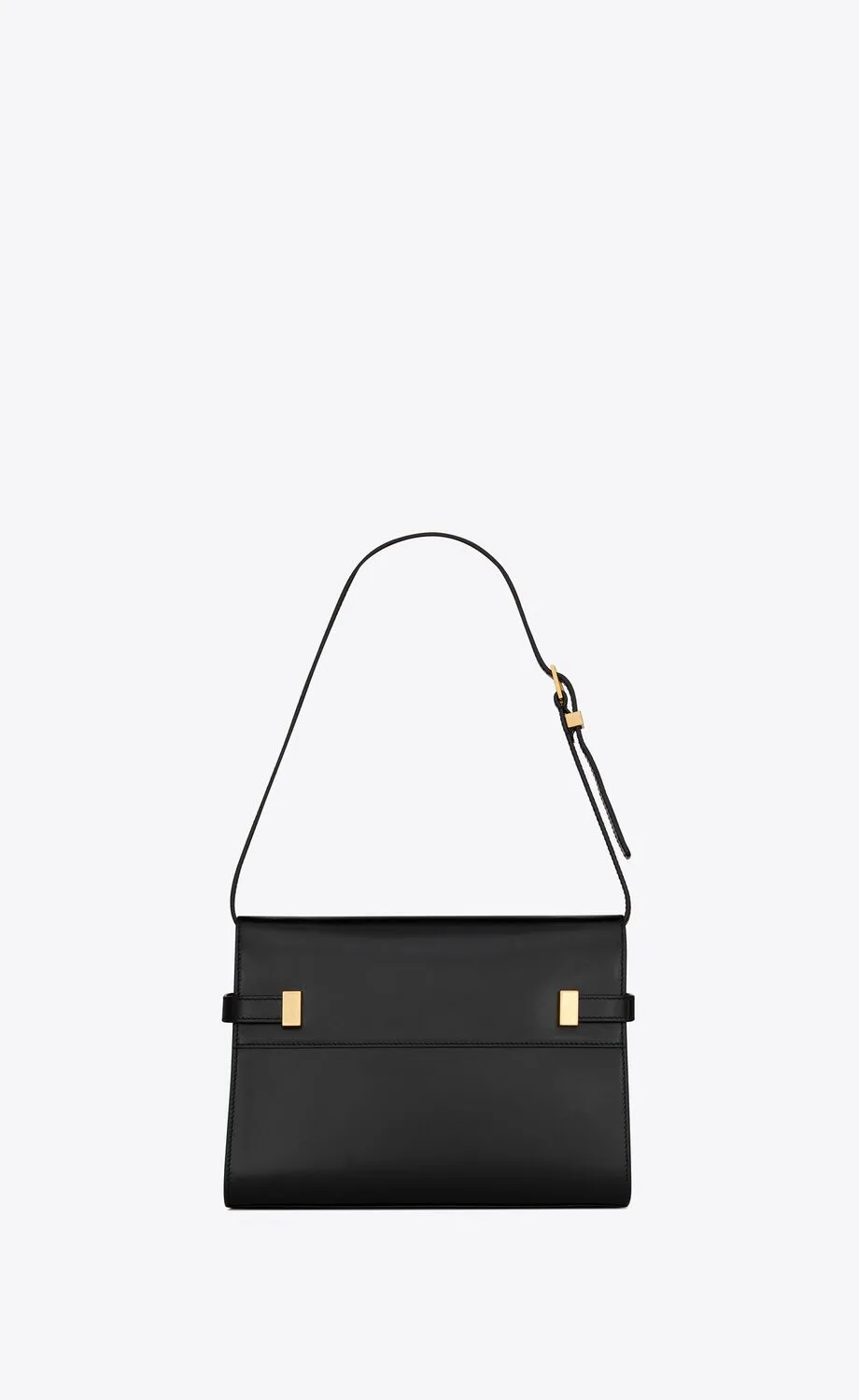 SAINT LAURENT MANHATTAN SMALL SHOULDER BAG IN BOX SAINT LAURENT LEATHER - FrasersFashion
