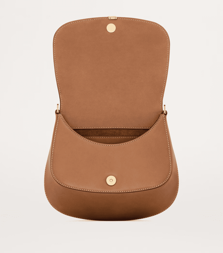 Saint Laurent Leather Voltaire Top-Handle Bag - FrasersFashion