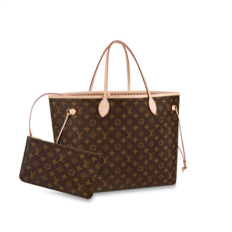 LOUIS VUITTON Monogram Canvas Neverfull GM M40990 Beige - FrasersFashion