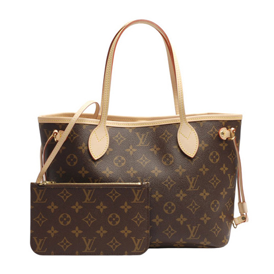 LOUIS VUITTON M41000 Neverfull PM Shoulder Bag Monogram Canvas - FrasersFashion