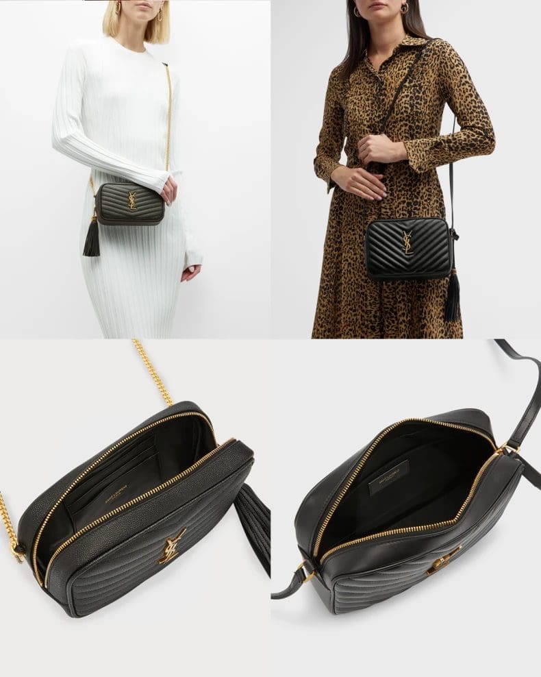 Saint Laurent Lou Camera Bag In Matelasse Leather - FrasersFashion