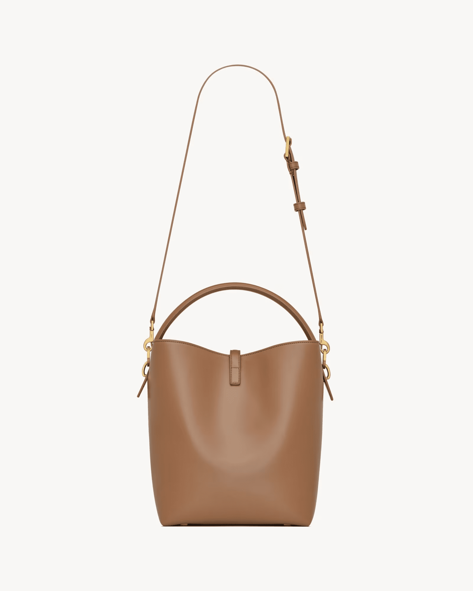 SAINT LAURENT LE 37 IN SHINY LEATHER - FrasersFashion
