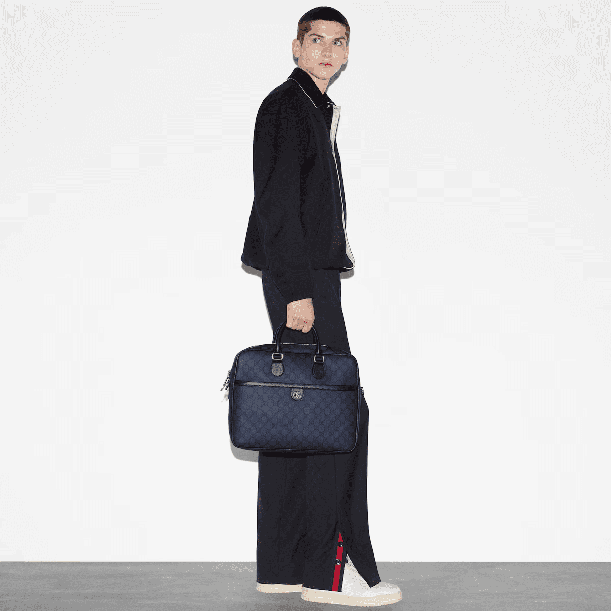 GUCCI OPHIDIA MEDIUM BRIEFCASE - FrasersFashion