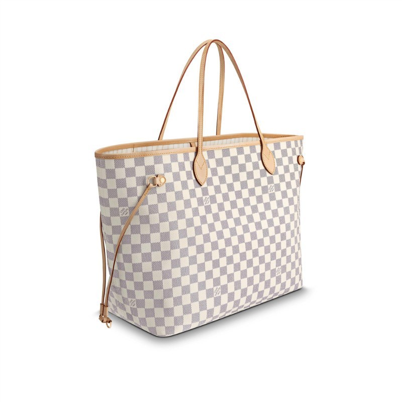 LOUIS VUITTON Damier Azur Canvas Neverfull GM N41360 - FrasersFashion