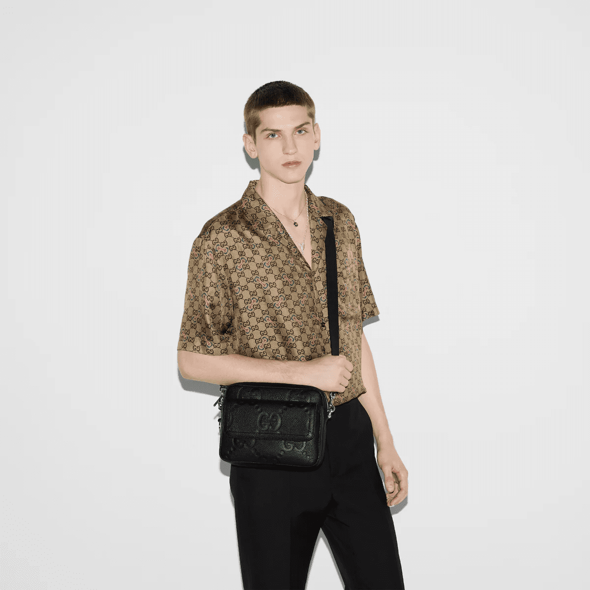 GUCCI Jumbo GG small crossbody bag - FrasersFashion