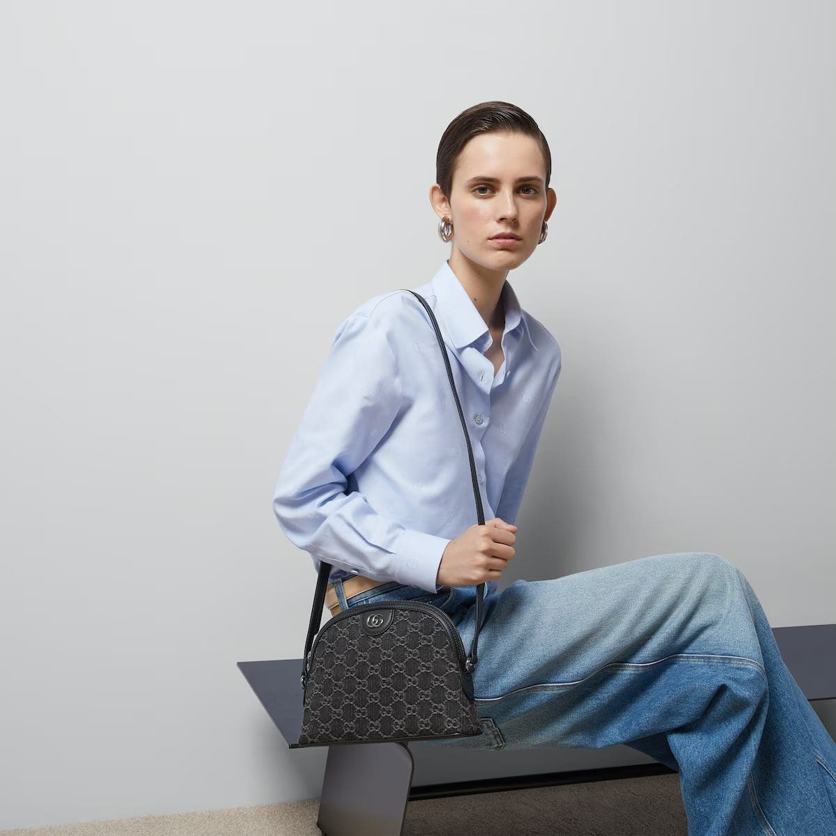 GUCCI OPHIDIA GG SMALL SHOULDER BAG - FrasersFashion