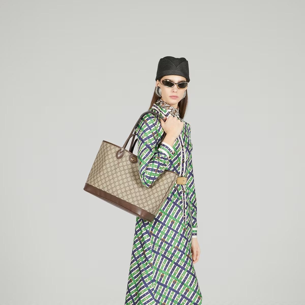GUCCI OPHIDIA MEDIUM TOTE BAG - FrasersFashion