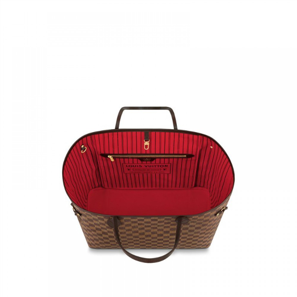 LOUIS VUITTON Damier Ebene Canvas Neverfull GM N41357 - FrasersFashion