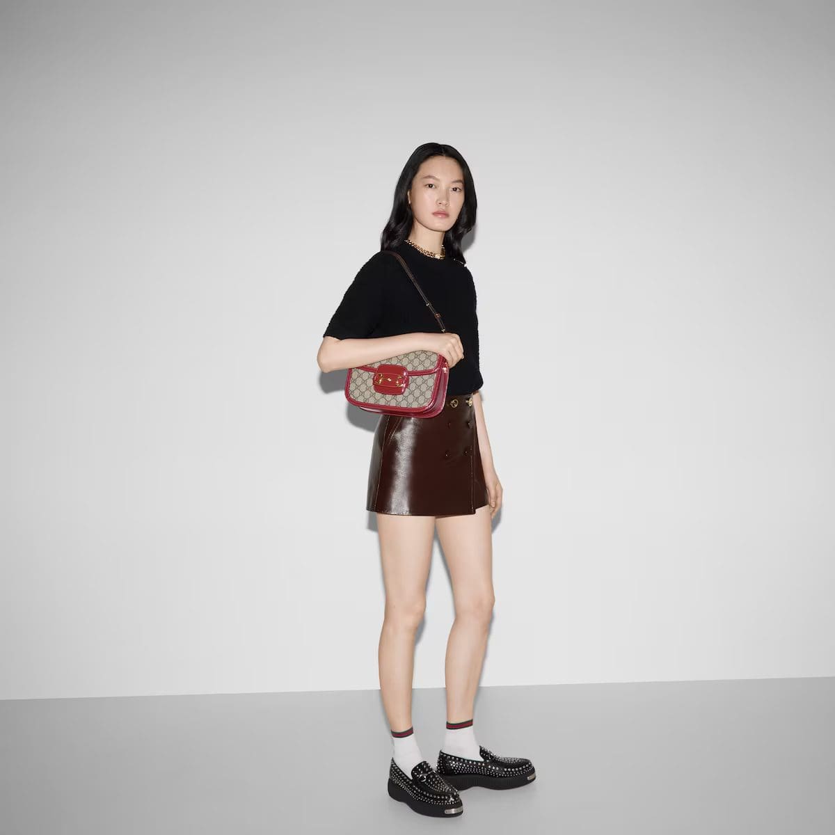 Gucci Horsebit 1955 small shoulder bag - FrasersFashion