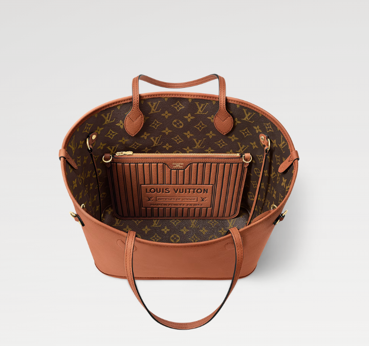 LOUIS VUITTON new arrival Neverfull Inside Out MM bag size: 31*28*14 cm - FrasersFashion