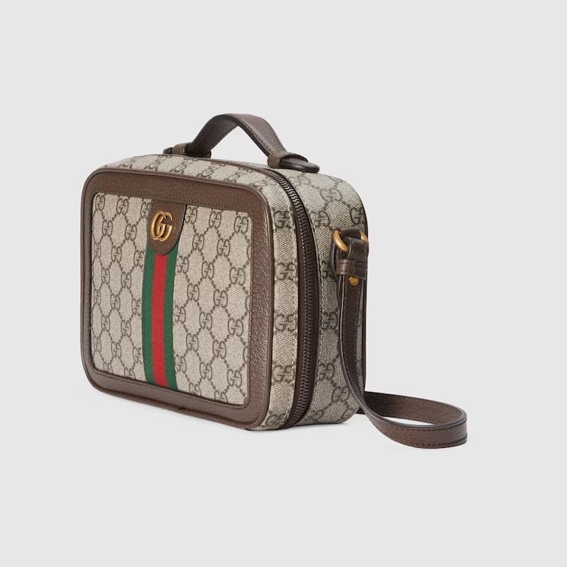 GUCCI Ophidia small crossbody bag with Web - FrasersFashion
