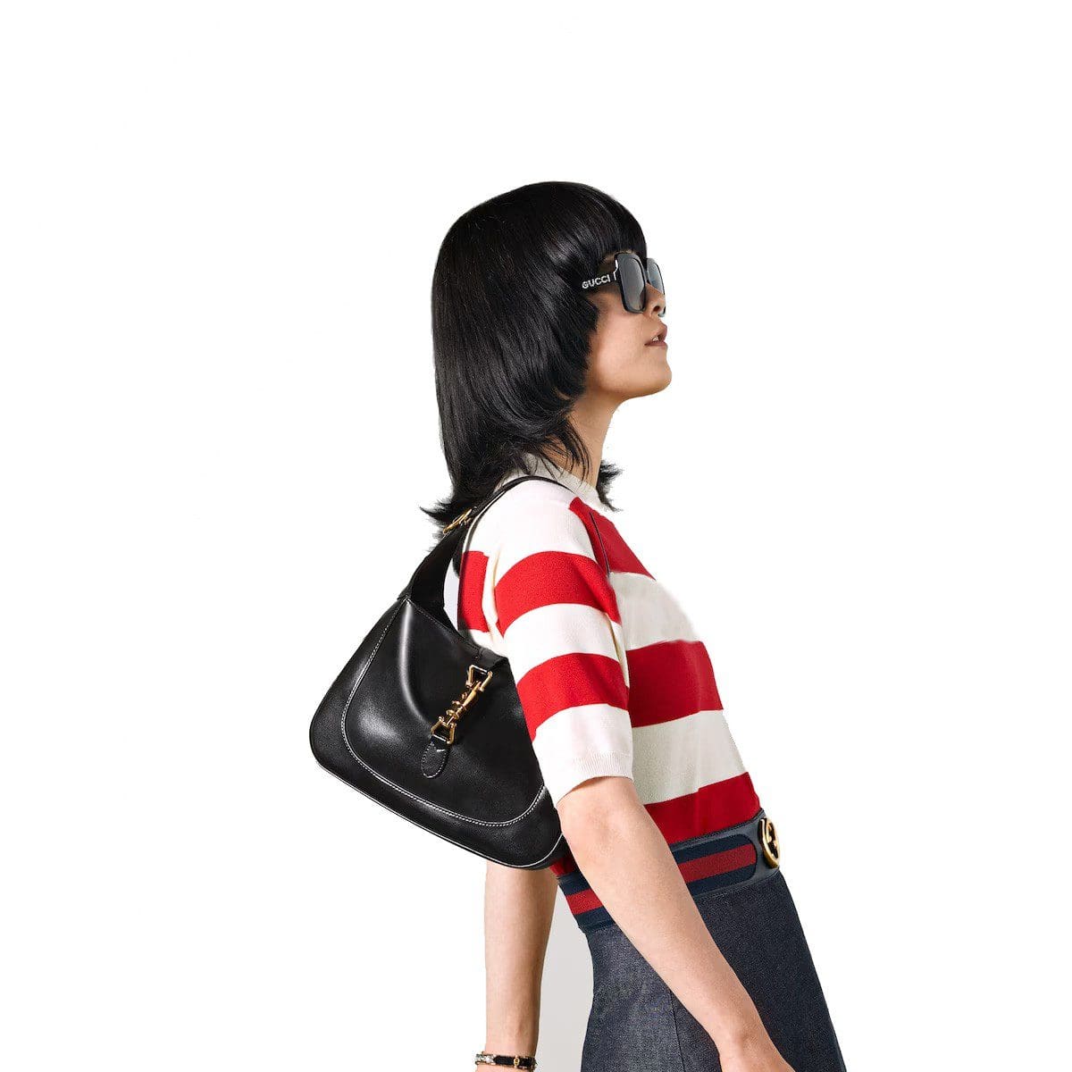 GUCCI JACKIE 1961 SMALL SHOULDER BAG - FrasersFashion