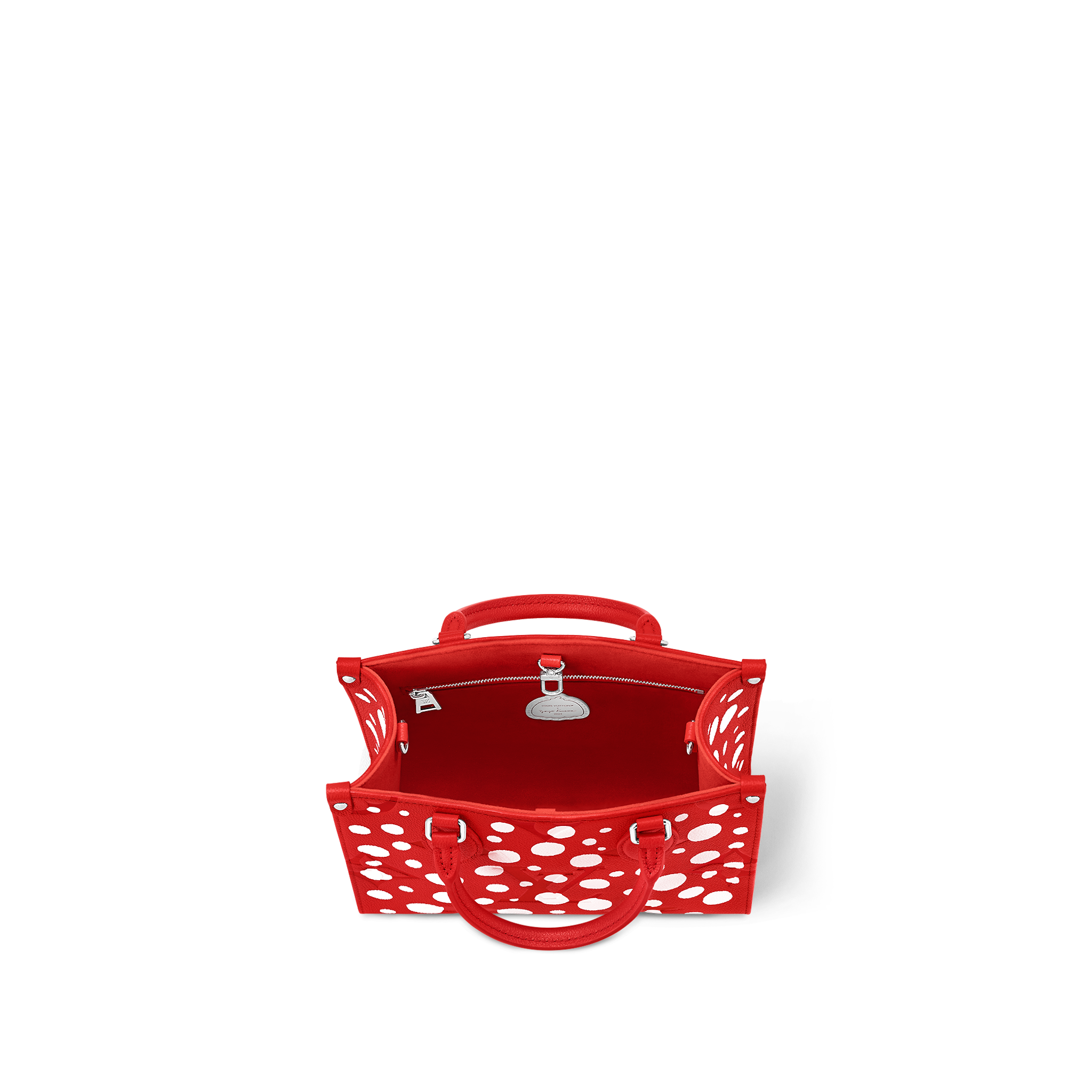 LOUIS VUITTON Yayoi Kusama OnTheGo PM Red - FrasersFashion