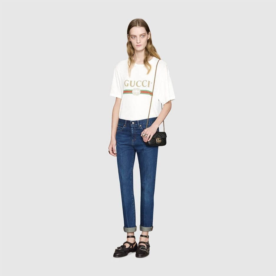 GUCCI Marmont matelasse leather super mini bag - FrasersFashion
