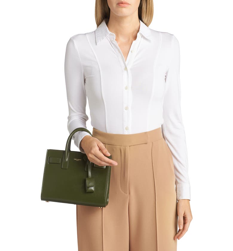 Saint Laurent Sac de Jour Nano in Smooth Leather - FrasersFashion