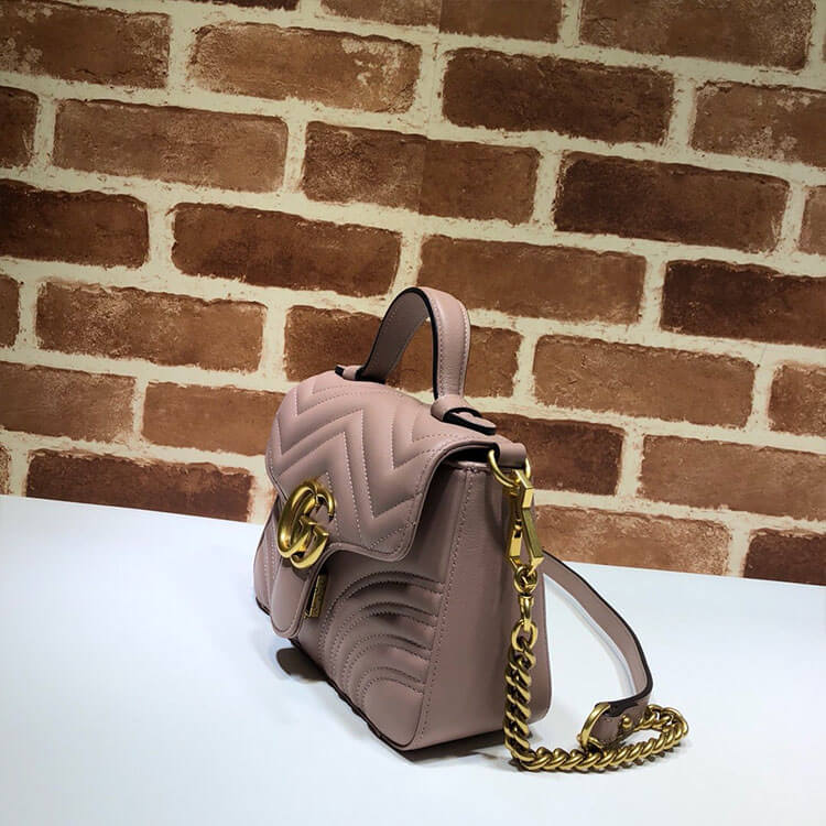 GGCCI Marmont Mini Top Handle Bag - FrasersFashion