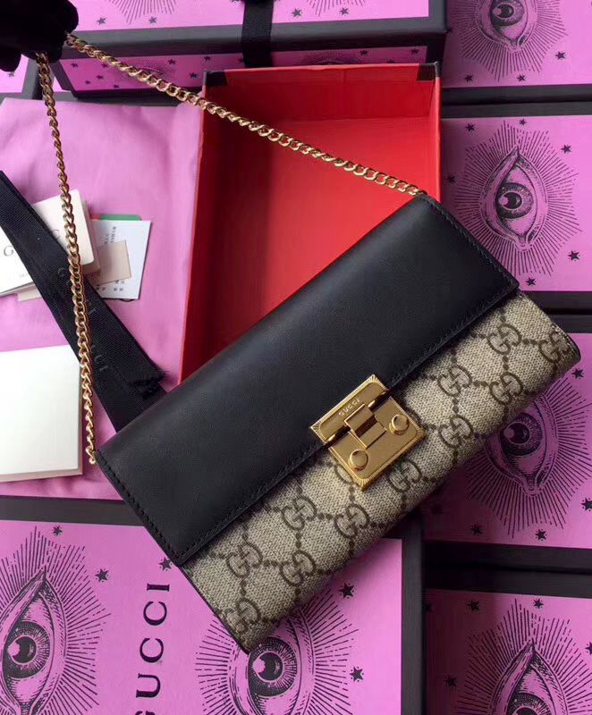 GGCCI Padlock continental wallet 453506 - FrasersFashion