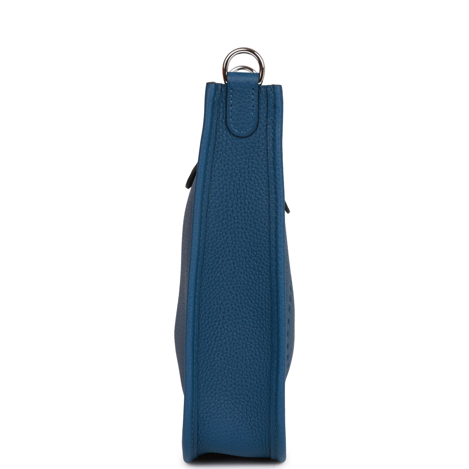 HERMES Evelyne TPM Bag Deep Blue Maurice Palladium Hardware - FrasersFashion