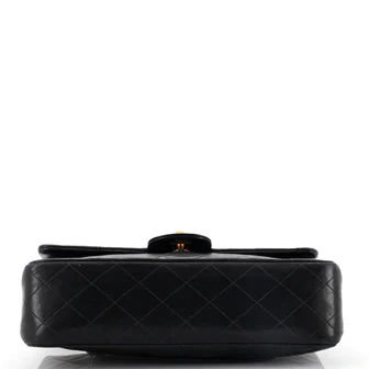 CHANEL Vintage Classic Double Flap Bag Quilted Lambskin Medium - FrasersFashion