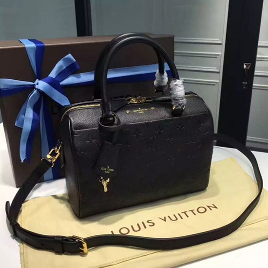 Louis Vuitton M42401 Speedy Bandouliere 25 Tote Bag Monogram Empreinte Leather - FrasersFashion