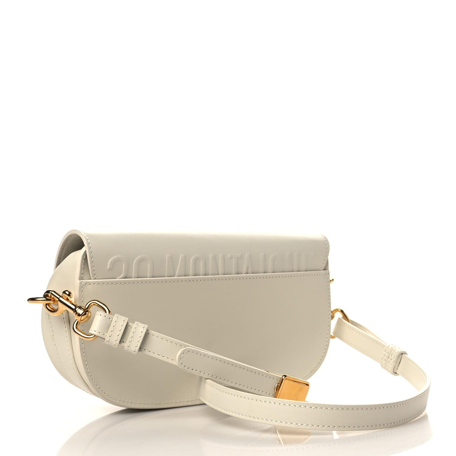 CHRISTIAN Dior Box Calfskin East West Bobby Bag Latte - FrasersFashion