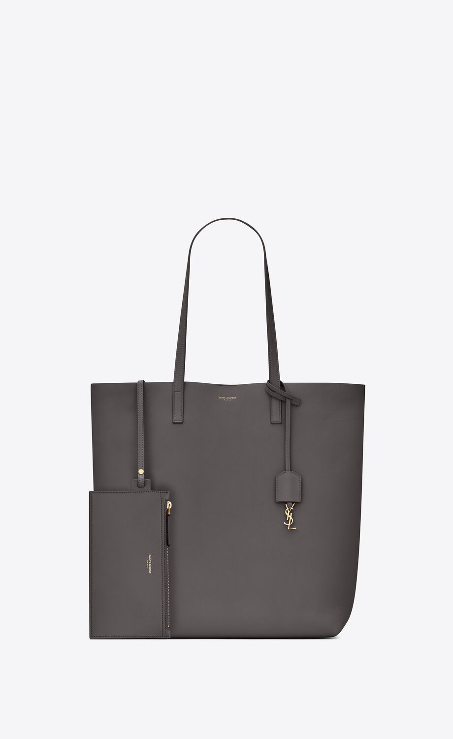 Saint Laurent Shopping Saint Laurent N/S in Supple Leather - FrasersFashion