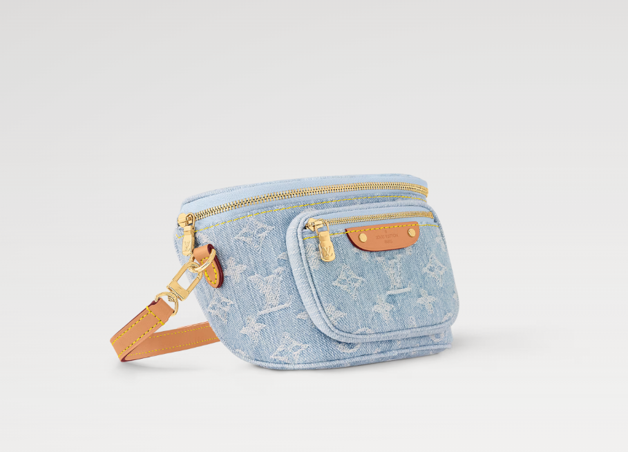 Louis Vuitton light denim mini bumbag M83353 - FrasersFashion