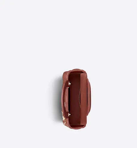 SMALL LADY Dior MY ABCDior BAG Rust-ColoreDior Cannage Lambskin - FrasersFashion
