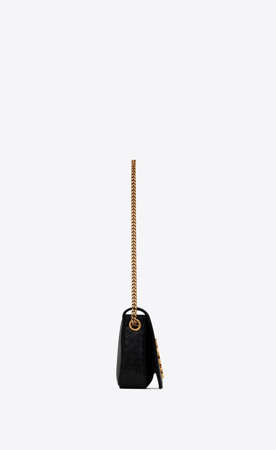 Saint Laurent Kate Supple 99 Chain Bag in Crocodile-embossed ShinSaint Laurent Leather - FrasersFashion