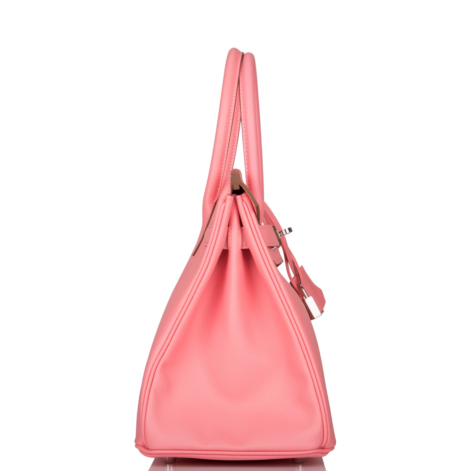 HERMES Birkin 30 Rose Confetti Epsom Palladium Hardware - FrasersFashion