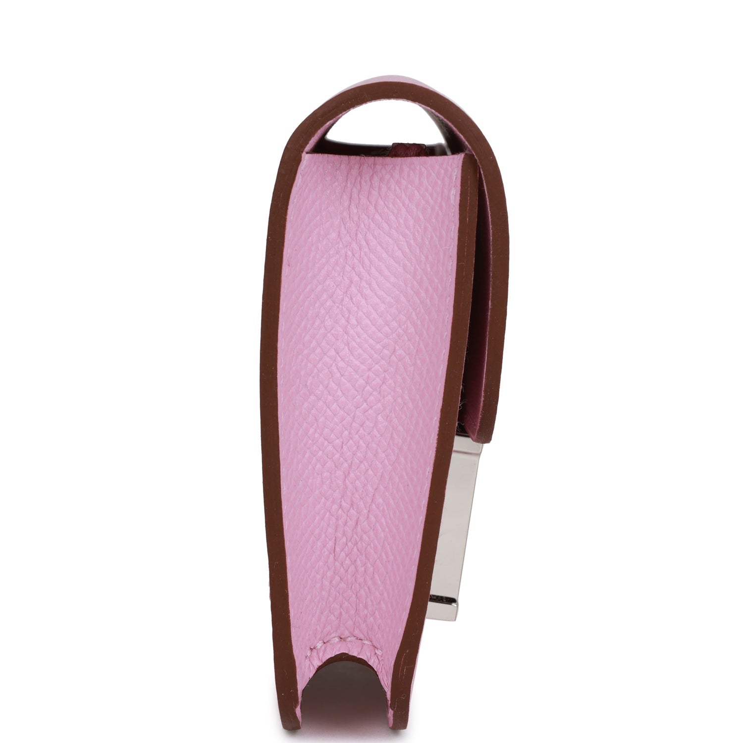 HERMES Constance Slim Wallet Mauve Syestre Epsom Palladium Hardware - FrasersFashion