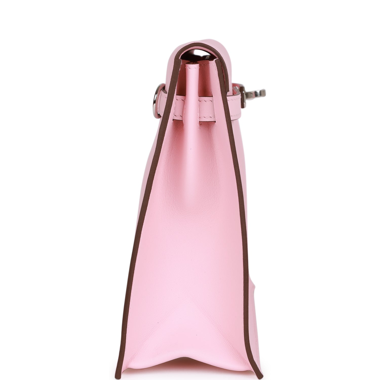 HERMES Kelly Danse Rose Sakura Swift Palladium Hardware - FrasersFashion