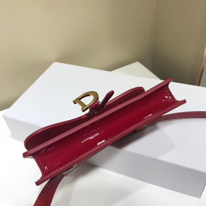 DIOR Saddle Belt Bag In ReDIOR Patent Leather - FrasersFashion