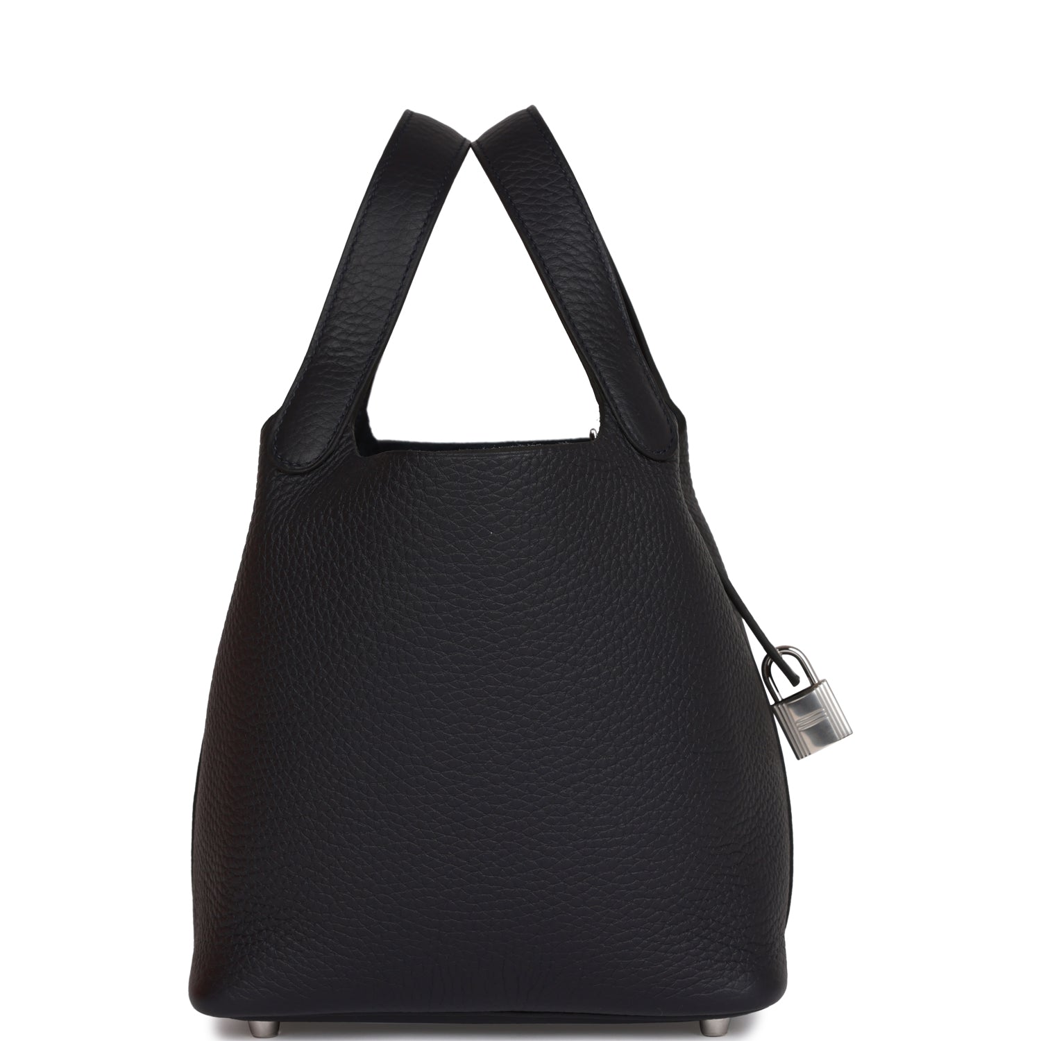 HERMES Picotin Lock 18 Caban Clemence Palladium Hardware - FrasersFashion